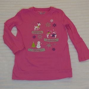 🎁Jumping beans longsleeve tee pink sz 4T